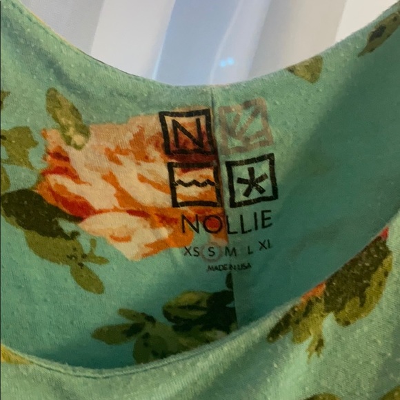 Nollie Floral Crop Top - Picture 2 of 2